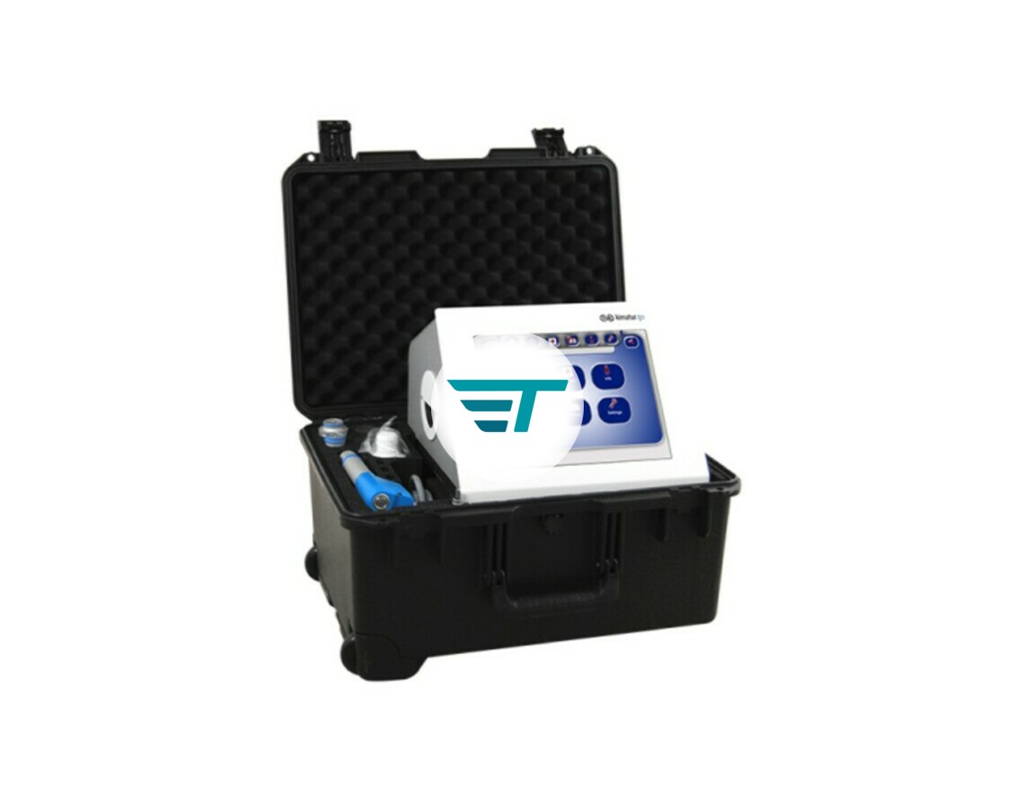 KIMATUR GO – портативный аппарат для ударно-волновой терапии (поставляется в чемодане).