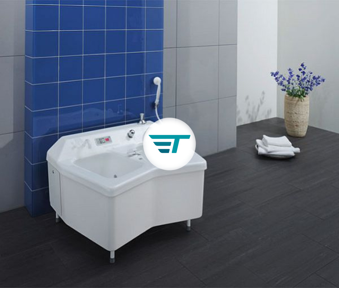 2-камерная вихревая ванна для ног Unbescheiden, модель 0.8-5